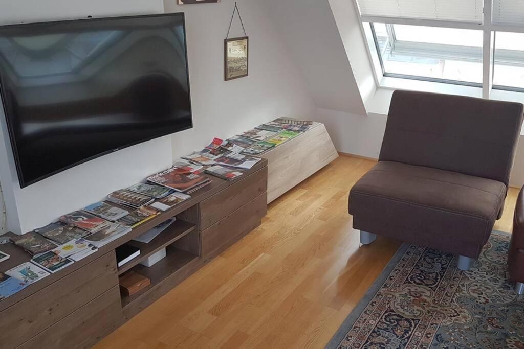 Grosses Penthouse #12 Mit Terrasse Und Aussicht Apartamento Viena Exterior foto